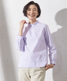 archivio ストライプフリルシャツ 38 ストライプ レイヤード」に該当するシャツ/ブラウス（フリル