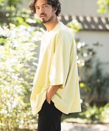 mt8751- Mini URAKE Patchwork Design Big Tee Tシャツ