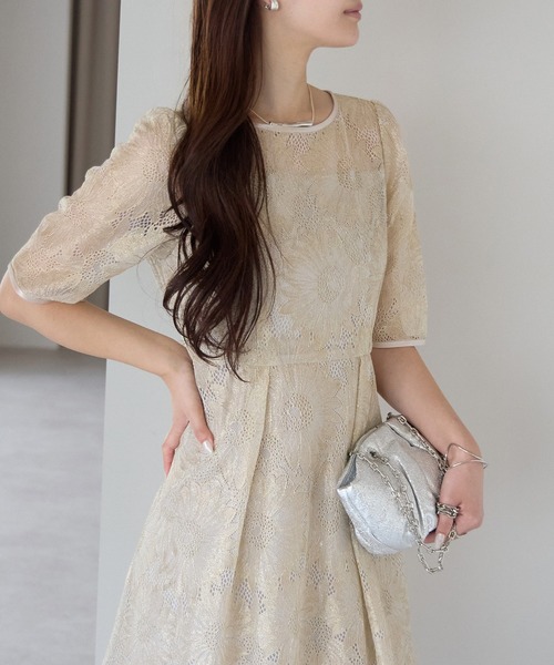 PREFERIR（プレフェリール）の「アンティーク ラメレース バック