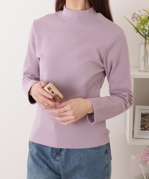 セール】プチハイネック ベーシック 裏起毛 プルオーバー（その他