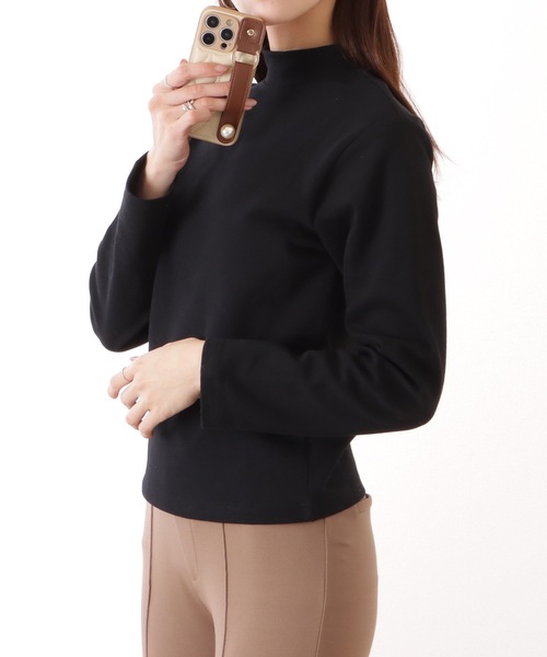 Lace Ladies(レースレディース)の「プチハイネック ベーシック 裏起毛 プルオーバー(その他トップス・レディース・ブルー/ブラック/ホワイト/グレー/パープル・M/XL)」の7枚目の写真