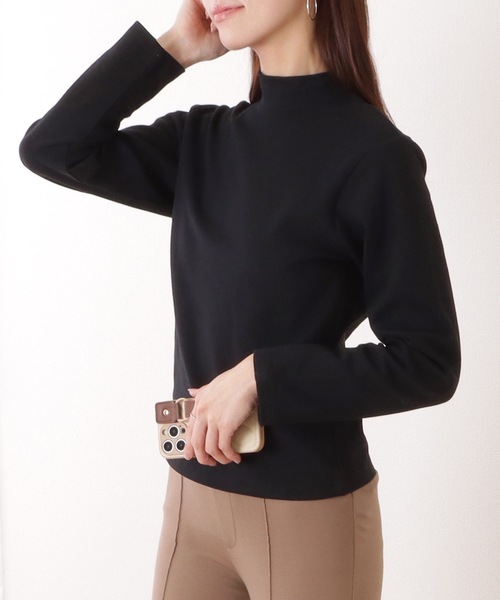 Lace Ladies(レースレディース)の「プチハイネック ベーシック 裏起毛 プルオーバー(その他トップス・レディース・ブルー/ブラック/ホワイト/グレー/パープル・M/XL)」の9枚目の写真