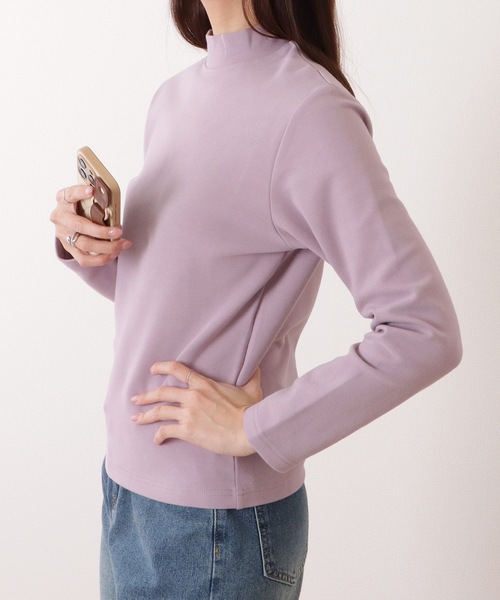 Lace Ladies(レースレディース)の「プチハイネック ベーシック 裏起毛 プルオーバー(その他トップス・レディース・ブルー/ブラック/ホワイト/グレー/パープル・M/XL)」の17枚目の写真