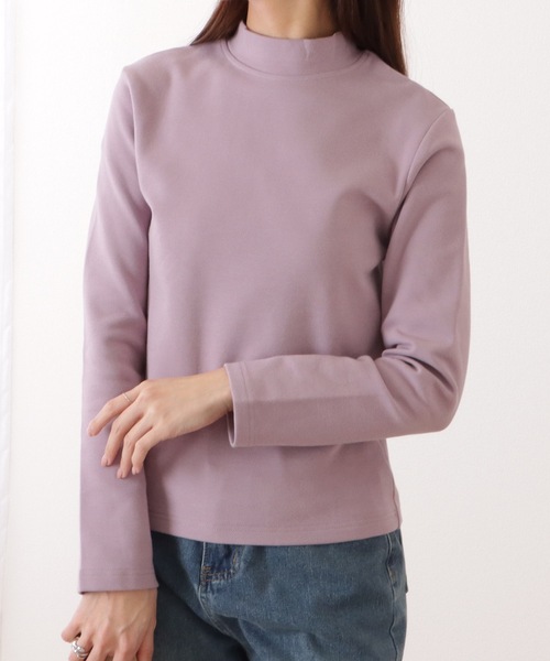 Lace Ladies(レースレディース)の「プチハイネック ベーシック 裏起毛 プルオーバー(その他トップス・レディース・ブルー/ブラック/ホワイト/グレー/パープル・M/XL)」の18枚目の写真