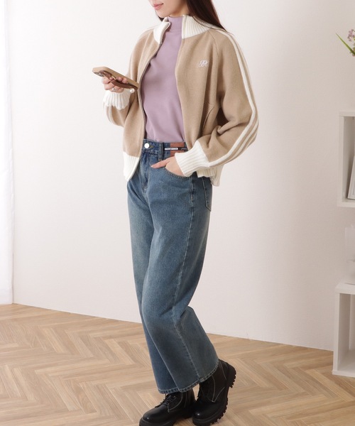 Lace Ladies(レースレディース)の「プチハイネック ベーシック 裏起毛 プルオーバー(その他トップス・レディース・ブルー/ブラック/ホワイト/グレー/パープル・M/XL)」の20枚目の写真