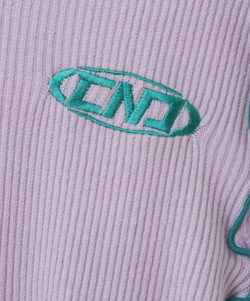 Candy Stripper(キャンディストリッパー)の「CND SWITCHED RIB トップス(その他トップス・レディース・ヘザーグレー/ラベンダー/ブルー・2)」の17枚目の写真