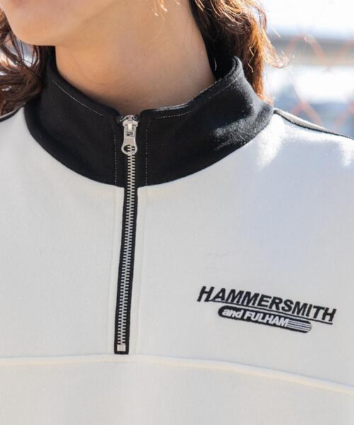 WEGO（ウィゴー）の「WEGO/ヘビーウエイトラインスリーブプルオーバー（スウェット・メンズ・杢グレー/オフホワイト/ブラック・LARGE/MEDIUM）」の7枚目の写真