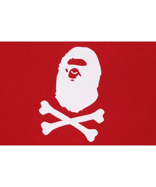 A BATHING APE（アベイシングエイプ）の「APE CROSSBONE PULLOVER HOODIE M（パーカー・メンズ・レッド/グレー/グリーン/ブラック・MEDIUM/X-LARGE/LARGE/SMALL/XX-LARGE）」の6枚目の写真