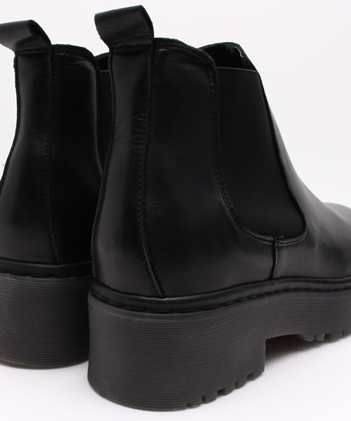 ROSE BUD（ローズバッド）の「(NORBERTO COSTA)MARINE W/02 LEATHER SIDE GORE BOOTS サイドゴアブーツ（ブーツ・レディース・ブラック・36/37/38/39）」の4枚目の写真