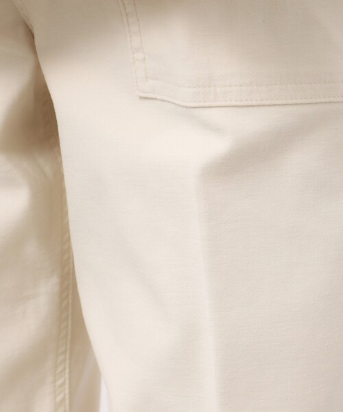 OPAQUE.CLIP（オペークドットクリップ）の「オーガニックコットン混 ベイカーパンツ（その他パンツ・レディース・オフホワイト/ブラック/カーキ・40/38/42/36/34/02/03）」の14枚目の写真