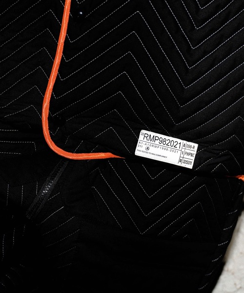 RICHARDSON（リチャードソン）の「【Richardson/リチャードソン】 Quilted Blanket Liner Jacket キルテッドブランケットライナージャケット（その他アウター・メンズ・ブラック・S/XL/L/M）」の3枚目の写真