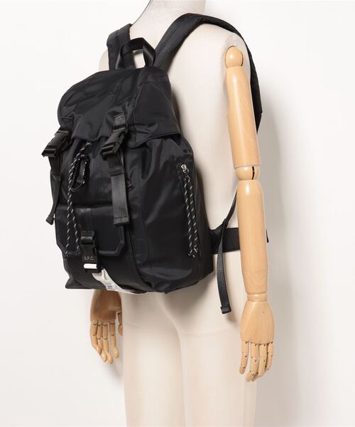 A.P.C. アーペーセー Treck リュックバッグ ブラック Trek リュックサック｜バッグ｜A.P.C. | アーペーセー日本公式