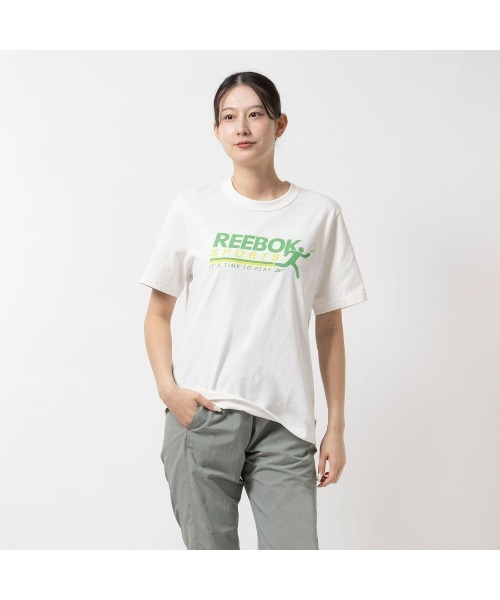 Reebok(リーボック)の「グラフィック Tシャツ / COURT SPORT GRAPHIC TEE(Tシャツ/カットソー・メンズ・グレー/オフホワイト/ネイビー・LARGE/MEDIUM/SMALL/XX-LARGE/X-LARGE)」の17枚目の写真