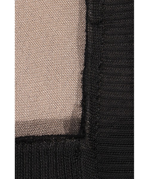 AULA AILA(アウラアイラ)の「シアーニットカーディガン(カーディガン/ボレロ・レディース・ブラック/ピンク/イエロー×グリーン・0)」の15枚目の写真