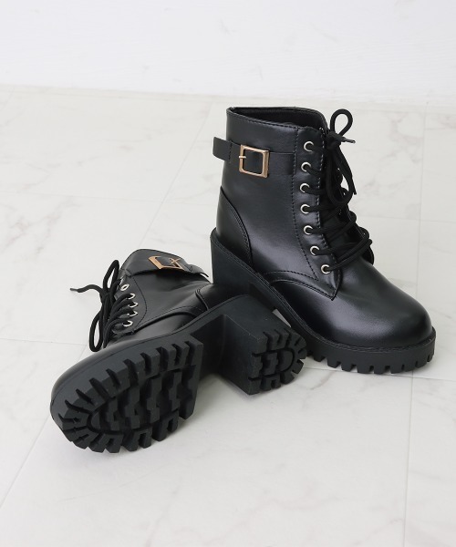 Miniministore（ミニミニストア）の「ショートブーツ レディース ブーツ（ブーツ・レディース・ブラック・22.5cm/23.0cm/23.5cm/24.0cm/24.5cm/25.0cm）」の15枚目の写真