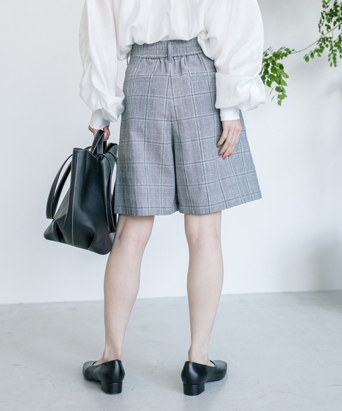 RIVE DROITE(リヴドロワ)の「セットアップ対応/リネンハーフパンツ(その他パンツ・レディース・ネイビー/グレー・38/36)」の19枚目の写真