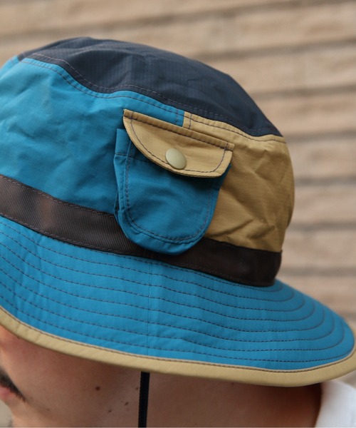 CHUMS（チャムス）の「CHUMS/チャムス　ロックビルハット　ROCKVILLE HAT（ハット・メンズ・ベージュ/ブラック/マルチ・FREE）」の5枚目の写真