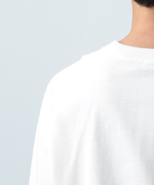 BAYFLOW（ベイフロー）の「SUNSETプリントインレイスウェット（スウェット・メンズ・オフホワイト/ブルー/ピンク/チャコール・LARGE/MEDIUM）」の22枚目の写真