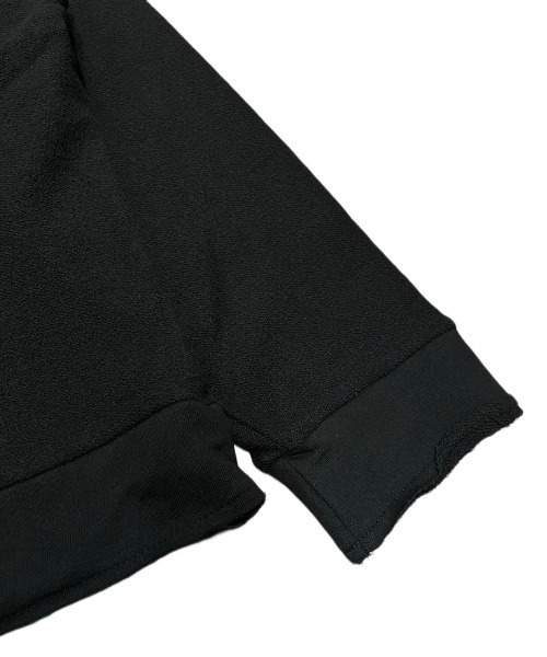 XU（エックスユー）の「ストリートファッション XU エックスユー grunge oversized sweat オーバーサイズ スウェット トレーナー シンプル 無地 長袖トップス 韓国ファッション 韓国ストリート（スウェット・メンズ・ブラック/グレー・ONE SIZE）」の10枚目の写真