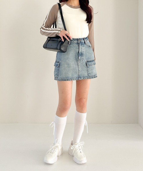 Heather（ヘザー）の「細リボンリブSOX　109490（ソックス/靴下・レディース・ブラック/ホワイト・FREE）」の17枚目の写真