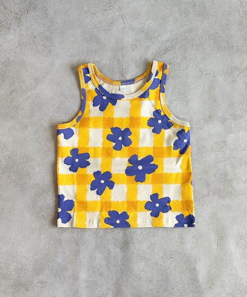 HOGAN RANCH WEAR（ホーガンランチウエア）の「ソウガラタンクトップ（80～120cm）（タンクトップ・キッズ・マルチ/パープル/ベージュ・120/110/100/90/80）」の3枚目の写真