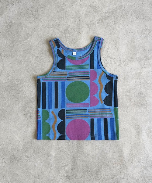 HOGAN RANCH WEAR（ホーガンランチウエア）の「ソウガラタンクトップ（80～120cm）（タンクトップ・キッズ・マルチ/パープル/ベージュ・120/110/100/90/80）」の5枚目の写真