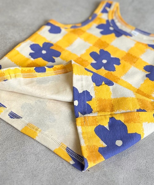 HOGAN RANCH WEAR（ホーガンランチウエア）の「ソウガラタンクトップ（80～120cm）（タンクトップ・キッズ・マルチ/パープル/ベージュ・120/110/100/90/80）」の8枚目の写真