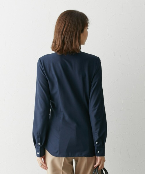 高身長 オフィスに最適 カットソー長袖シャツ （トールサイズ