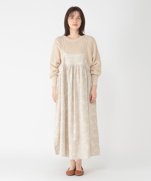 セール】ジャガードキャミワンピース[プチサイズあり