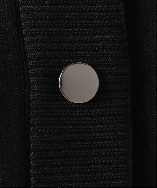 JOURNAL STANDARD（ジャーナルスタンダード）の「《追加》ウォッシャブルカーブスリーブクロップドカーディガン（カーディガン/ボレロ・レディース・ブラック/ブルー系その他/チャコールグレー・FREE）」の9枚目の写真