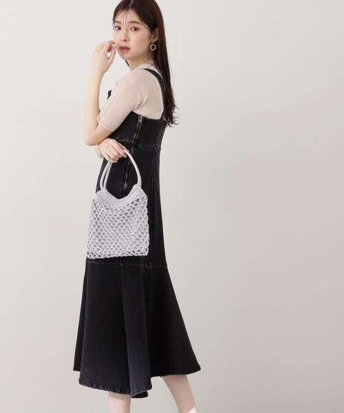 PROPORTION BODY DRESSING（プロポーションボディドレッシング）の「イレヘムマーメイドデニムジャンスカ / 1214140404（ワンピース・レディース・ブルー/ブラック・SMALL/MEDIUM）」の16枚目の写真