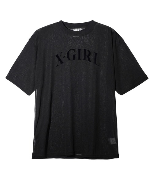 【セール】SHEER S/S TOP（Tシャツ/カットソー）｜X-girl（エックスガール）