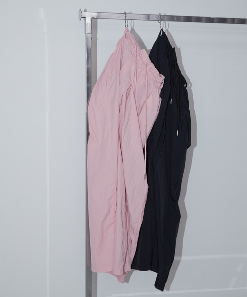 Aunt Marie's（アントマリーズ）の「ナイロンボックスタックワイドパンツ（その他パンツ・レディース・ピンク/ブラック・MT/FREE）」の12枚目の写真