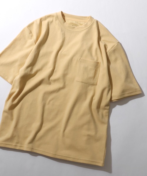 SITRY(シトリー)の「High Function T-shirt/接触冷感 UVカット デオドラント オーバーサイズ 半袖Tシャツ(Tシャツ/カットソー・メンズ・サックスブルー/アッシュグレー/ブルーパープル/ホワイト/ブルーグリーン/スミクロ/ベージュ/ネイビー/ブラック/グリーン/ブルー/イエロー/グレイッシュベージュ/ダークネイビー/ラベンダー・M/L/LL)」の15枚目の写真