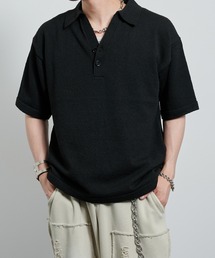 VI E DIT | ブークレスキッパーニットポロ(ポロシャツ)