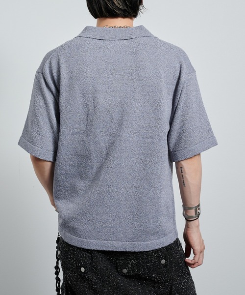 PHIGVEL MAKER＆CO 鹿の子ニットポロ PHIGVEL - KNIT POLO SHIRT : HUMAN and THINGS.BLOG