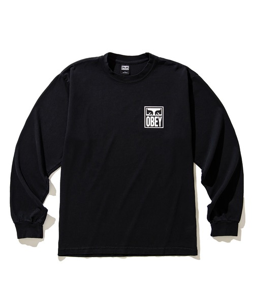 OBEY(オベイ)の「OBEY EYES ICON 2(オベイ アイズ アイコン 2)(Tシャツ/カットソー・メンズ・ブラック系/ブルー系/ピンク系・X-LARGE/MEDIUM/LARGE)」の2枚目の写真