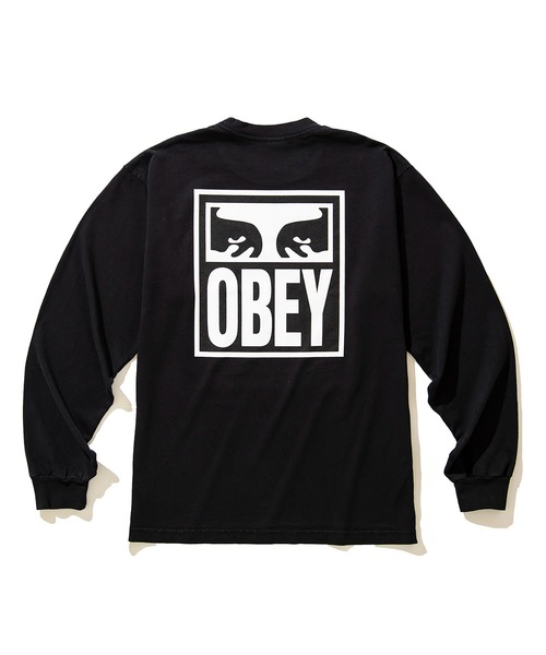 OBEY(オベイ)の「OBEY EYES ICON 2(オベイ アイズ アイコン 2)(Tシャツ/カットソー・メンズ・ブラック系/ブルー系/ピンク系・X-LARGE/MEDIUM/LARGE)」の4枚目の写真