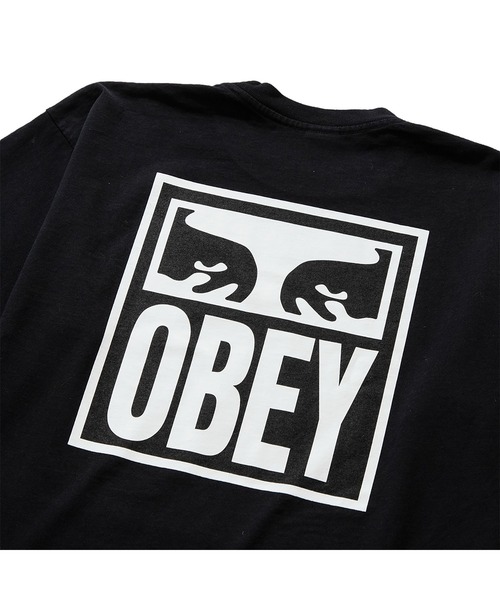 OBEY(オベイ)の「OBEY EYES ICON 2(オベイ アイズ アイコン 2)(Tシャツ/カットソー・メンズ・ブラック系/ブルー系/ピンク系・X-LARGE/MEDIUM/LARGE)」の8枚目の写真