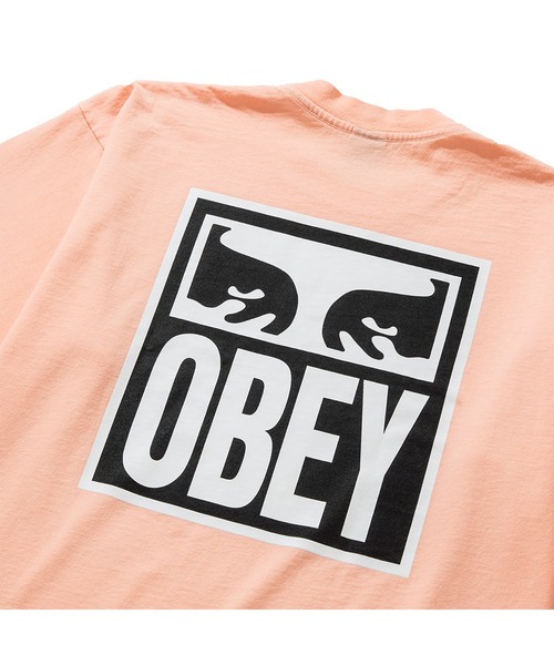 OBEY(オベイ)の「OBEY EYES ICON 2(オベイ アイズ アイコン 2)(Tシャツ/カットソー・メンズ・ブラック系/ブルー系/ピンク系・X-LARGE/MEDIUM/LARGE)」の18枚目の写真