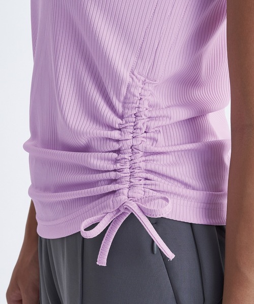 ROXY(ロキシー)の「SUGAR SWEET RIBBON/ロキシーフィットネスウェア半袖Tシャツ(Tシャツ/カットソー・レディース・ホワイト/ブラック/パープル・MEDIUM/LARGE/SMALL)」の14枚目の写真