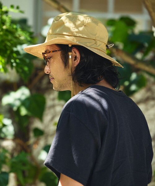 FREAK'S STORE（フリークスストア）の「BREATHDOOR  HAT / ブレスドアハット（ハット・メンズ・ベージュ/ブラック・ONE SIZE）」の8枚目の写真