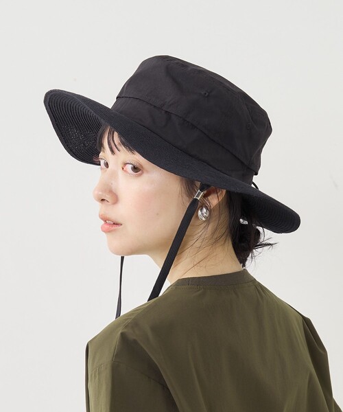 FREAK'S STORE（フリークスストア）の「BREATHDOOR  HAT / ブレスドアハット（ハット・メンズ・ベージュ/ブラック・ONE SIZE）」の14枚目の写真