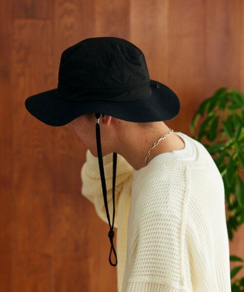 FREAK'S STORE（フリークスストア）の「BREATHDOOR  HAT / ブレスドアハット（ハット・メンズ・ベージュ/ブラック・ONE SIZE）」の19枚目の写真