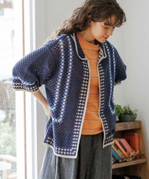 niko and... | クラフトメッシュニットカーディガン(カーディガン/ボレロ)