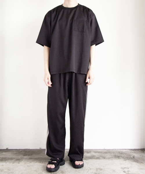 COMMON WARE(コモンウェアー)の「COMMONWARE:リネンライクライン入りイージーパンツ(その他パンツ・メンズ・ブラック/チャコールグレー/グレイッシュベージュ・M/L/XL)」の15枚目の写真
