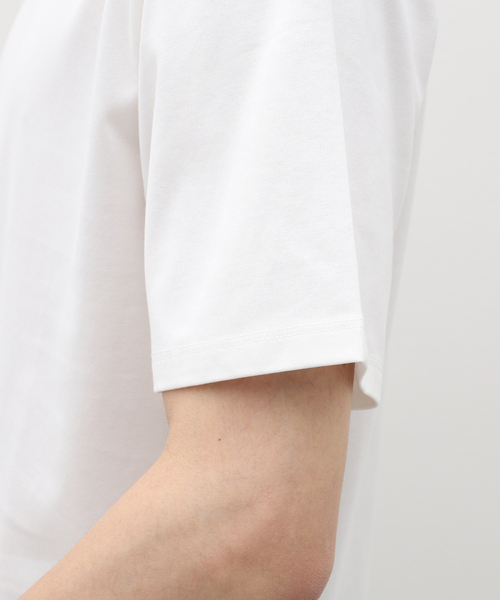 B.C STOCK（ベーセーストック）の「DRESS-m/n-Tシャツ（Tシャツ/カットソー・メンズ・ベージュ/ホワイト/チャコールグレー・MEDIUM/LARGE）」の11枚目の写真