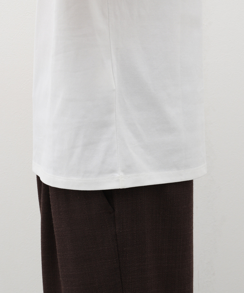 B.C STOCK（ベーセーストック）の「DRESS-m/n-Tシャツ（Tシャツ/カットソー・メンズ・ベージュ/ホワイト/チャコールグレー・MEDIUM/LARGE）」の12枚目の写真