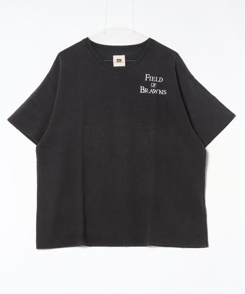 【BRAWN/ブラウン】FIELD OF BRAWNS Tee（Tシャツ/カットソー）｜ADAM ET ROPE'（アダムエロペ） 9,900円