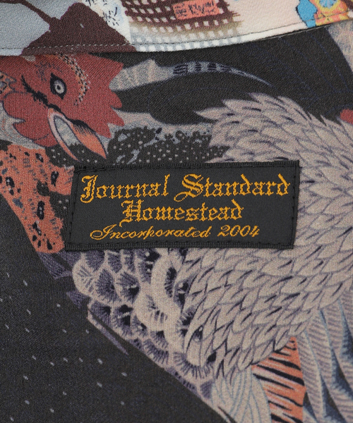 JOURNAL STANDARD J.S HOMESTEAD(ジャーナルスタンダードホームステッド)の「【J.S.Homestead】PATCH ALOHA SHIRT(シャツ/ブラウス・メンズ・ブラック系その他/ブルー・LARGE/MEDIUM)」の18枚目の写真
